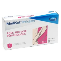 Mediset Perfusion pose sur voie périphérique