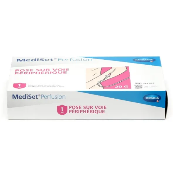 Mediset Perfusion pose sur voie périphérique