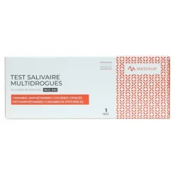 Medisur test salivaire Multi Drogues