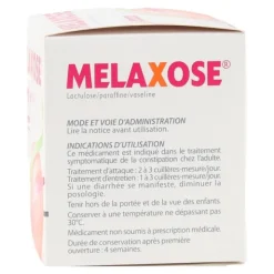 Melaxose gelée constipation