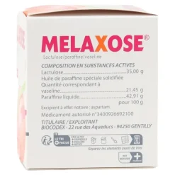 Melaxose gelée constipation