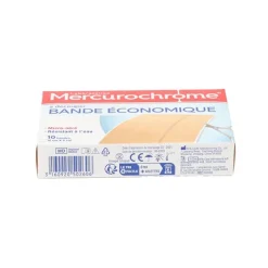 Mercurochrome Pansement à découper économique 10 x 6 cm