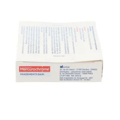 Mercurochrome Pansements Bain