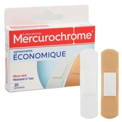 Mercurochrome pansements économiques