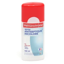 Mercurochrome Spray antiseptique incolore