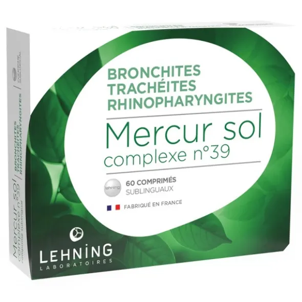 Mercur Sol Lehning complexe n°39 comprimé