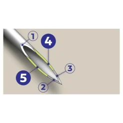 Micro Fine Ultra aiguille pour stylo à insuline x100