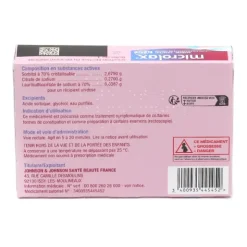 Microlax Bébé lavement constipation