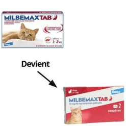 Milbemax Chat comprimé vermifuge