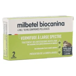 Milbetel Chat vermifuge