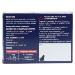 Milbémycine Praziquantel vermifuge chat