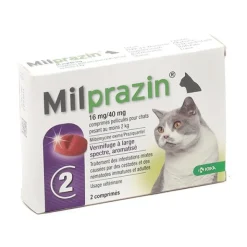 Milprazin Chat comprimé vermifuge