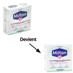 Milton comprimé de stérilisation