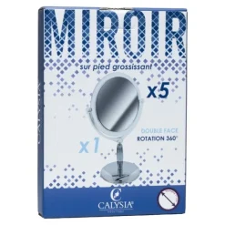 Miroir grossissant sur pied