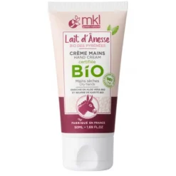 MKL crème mains au lait d'ânesse bio