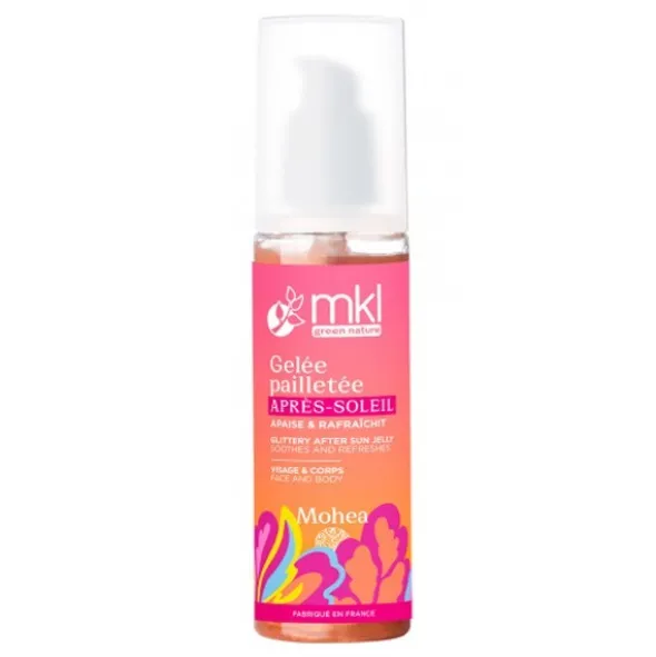 MKL Gelée pailletée après soleil au monoï