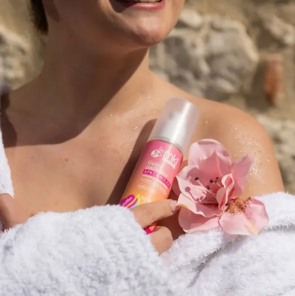 MKL Gelée pailletée après soleil au monoï