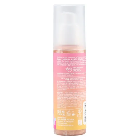 MKL Gelée pailletée après soleil au monoï