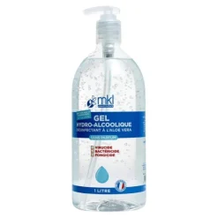 MKL Gel hydroalcoolique à l'aloe vera sans parfum