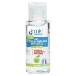 MKL gel hydroalcoolique à l'aloe vera parfum pomme
