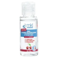 MKL gel hydroalcoolique à l'aloe vera parfum Cerise