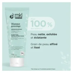 MKL Masque gommage désincrustant bio