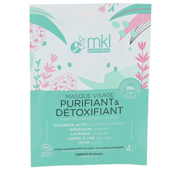 MKL Masque visage purifiant détoxifiant