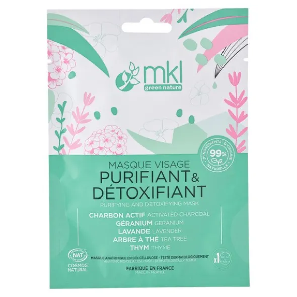MKL Masque visage purifiant détoxifiant