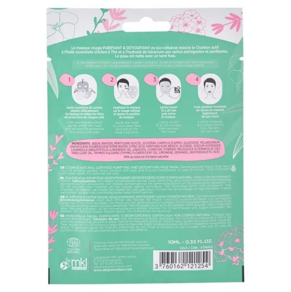 MKL Masque visage purifiant détoxifiant