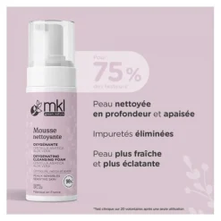 MKL Mousse nettoyante oxygénante