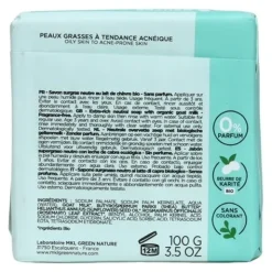 MKL Savon surgras Lait de chèvre bio
