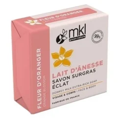 MKL savon végétal lait d'ânesse bio