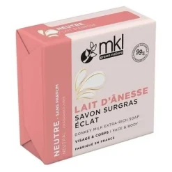 MKL savon végétal lait d'ânesse bio