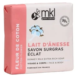 MKL savon végétal lait d'ânesse bio