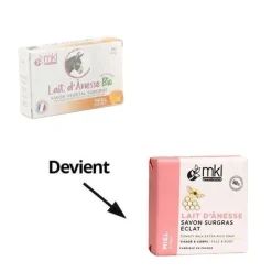 MKL savon végétal lait d'ânesse bio