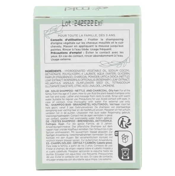 MKL Shampooing Solide Ortie & Charbon actif