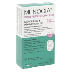Ménocia Bouffées de chaleur Ménopause & Périménopause gélules