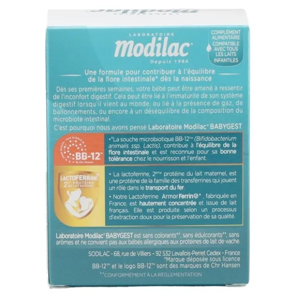 Modilac Babygest sticks