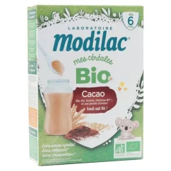Modilac céréales bio cacao