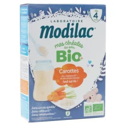 Modilac céréales du soir Bio Carottes