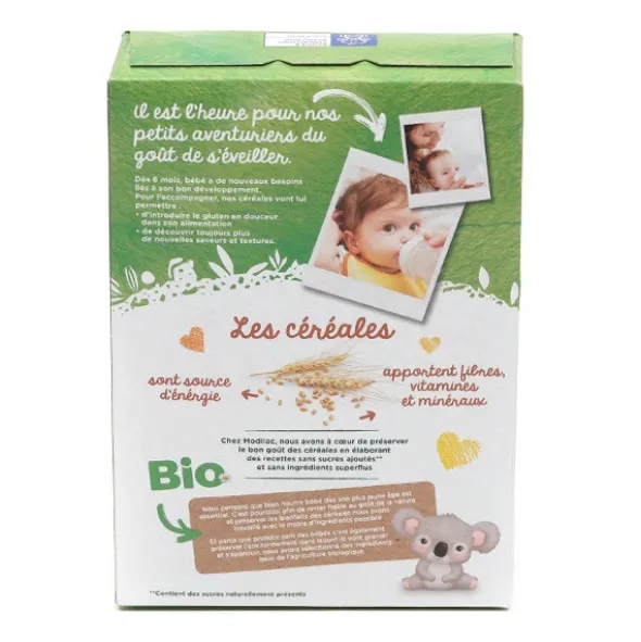 Modilac Céréales Vanille bio