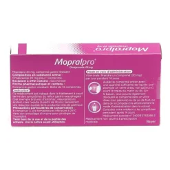 Mopralpro 20 mg comprimé Oméprazole