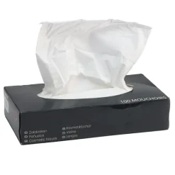 Mouchoir en papier blanc pure ouate en boite