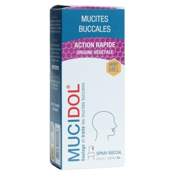 Mucidol Spray buccal
