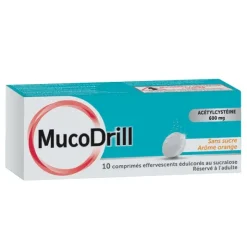 Mucodrill comprimé effervescent