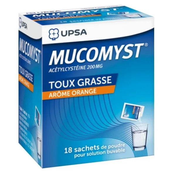 Mucomyst 200 mg sachet