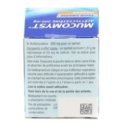 Mucomyst 200 mg sachet