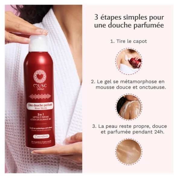 Musc Intime Deo douche parfumé