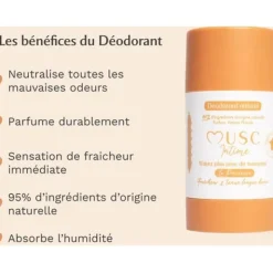 Musc Intime Déodorant solide parfumé