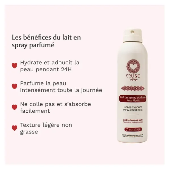 Musc Intime Lait en spray parfumé